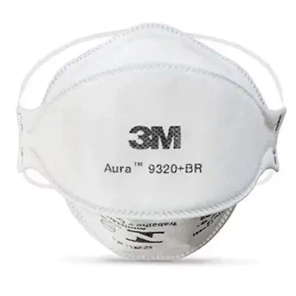 Máscara de Proteção Respiratória 3M 9320 + BR CA 30592 Similar N95
